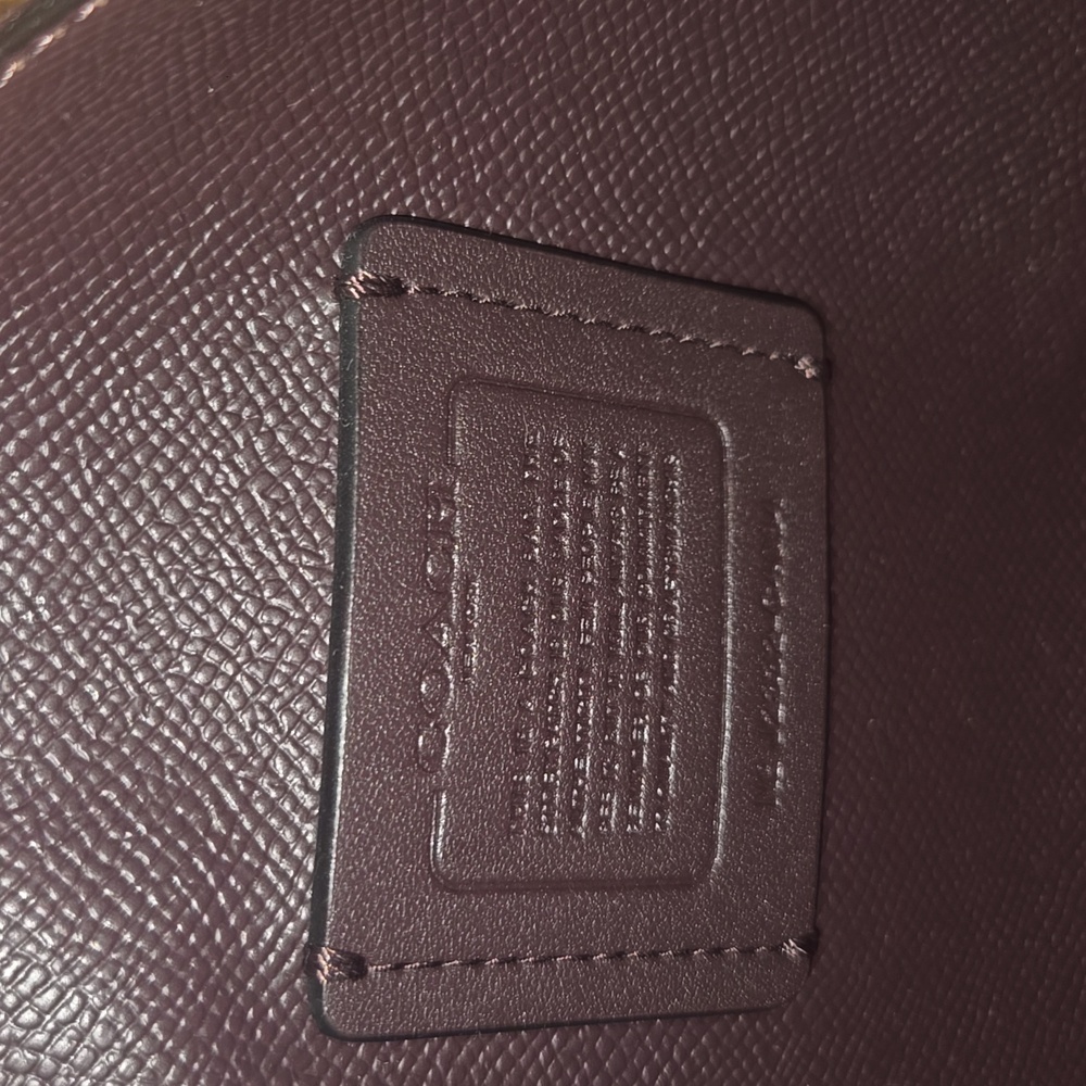 Coach Black and Red Tote Bag: Added Strap With Bag - Picture 7 of 7